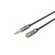 UNITEK 3.5MM AUX (M) TO (F) UZATMA 1MT (Y-C932ABK)