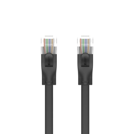 UNITEK CAT6 PATCH KABLO 1MT FLAT 1GBPS, SİYAH (C1809GBK)