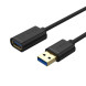 UNITEK USB3.0(M) TO USB3.0(F) UZATMA KABLO 1.5MT 5GBPS (Y-C459GBK)
