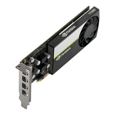 PNY VCNT1000 8GB DDR6 128Bit 4 DISPLAY ÇIKIŞLI PASİF SOĞUTUCULU YAPAY ZEKA AI EKRAN KARTI  (VCNT1000-8GB-SB)