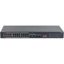 DAHUA S3226-24ET-240 24 PORT 24XFE-2XGE-2X1GE/SFP 240W POE SWİTCH